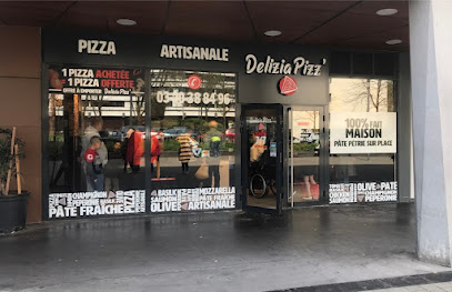 Pizza de Delizia Pizz' à Mons-en-Barœul